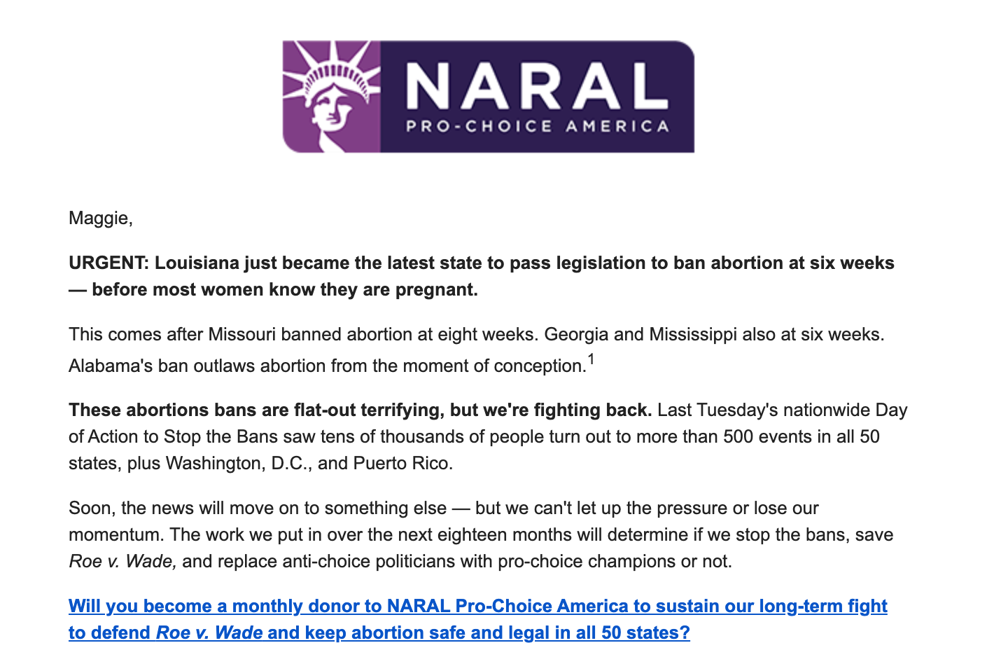 NARAL